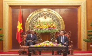 UNAIDS' official visit to Viet Nam
